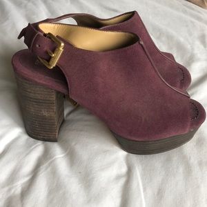 Purple Michael Kors Heels